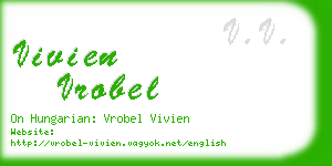 vivien vrobel business card